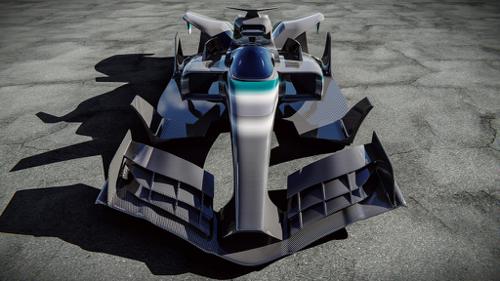 Mercedes Formula 1 - Aero concept racer preview image